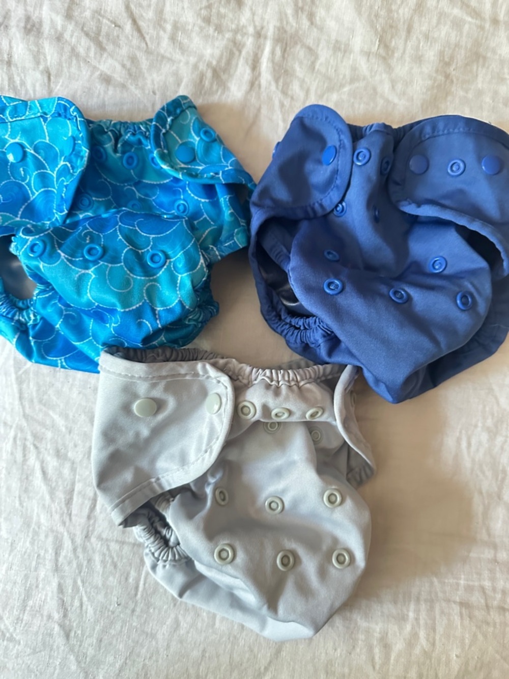 Reusable Kids Diaper Cover - Blue - Picture 7 of 7